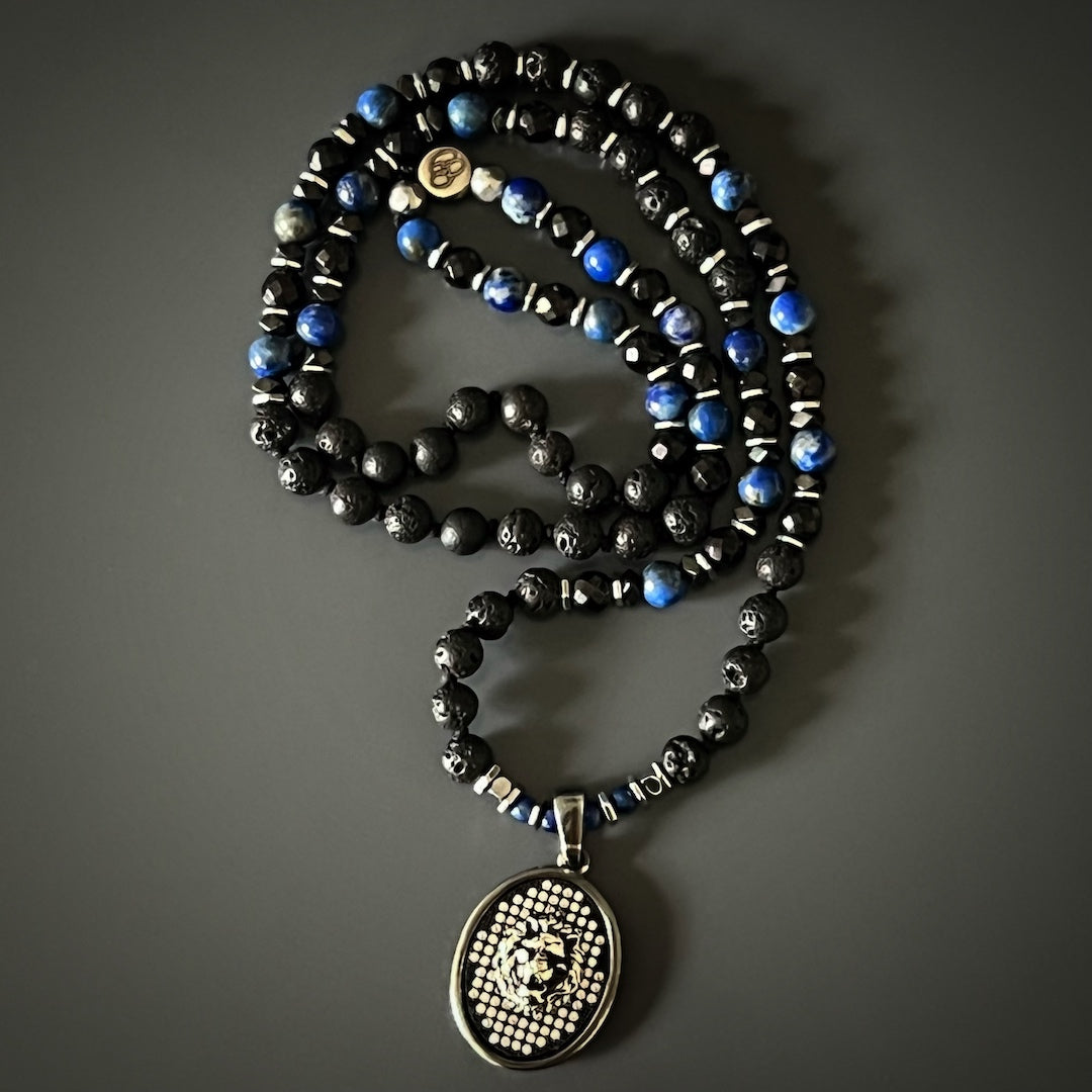 Lapis Lazuli Stone Beads - Encouraging Guidance and Understanding.
