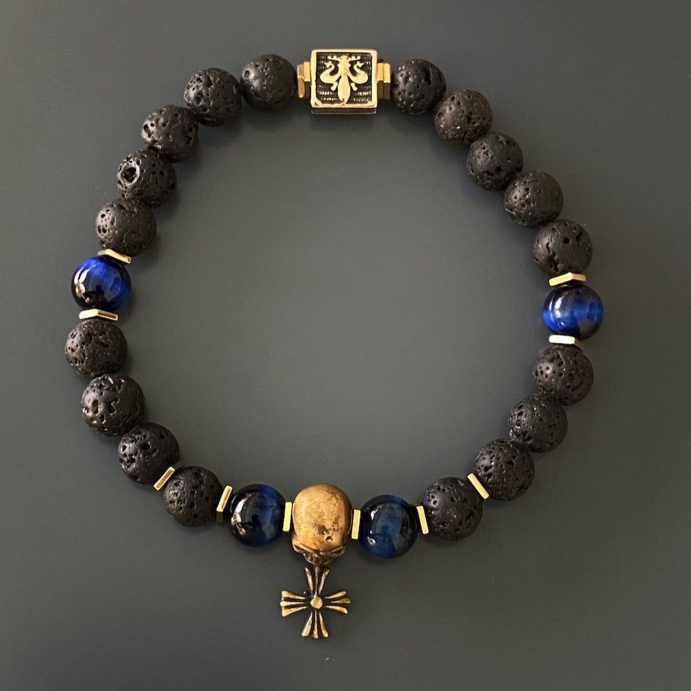 Meditation and Spirituality - Lava Rock Stone Beads.