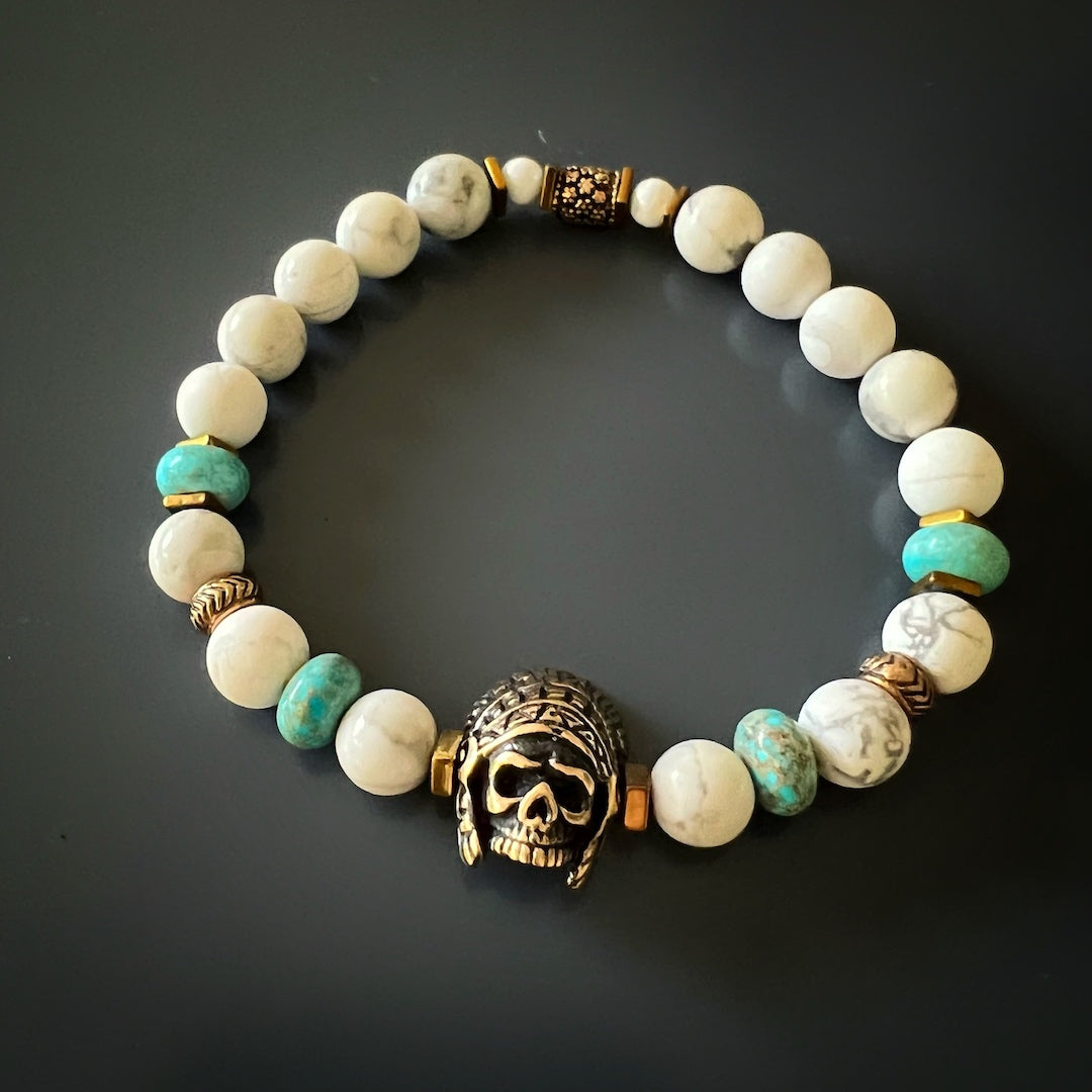 Hand-Crafted Spiritual Bead Bracelet