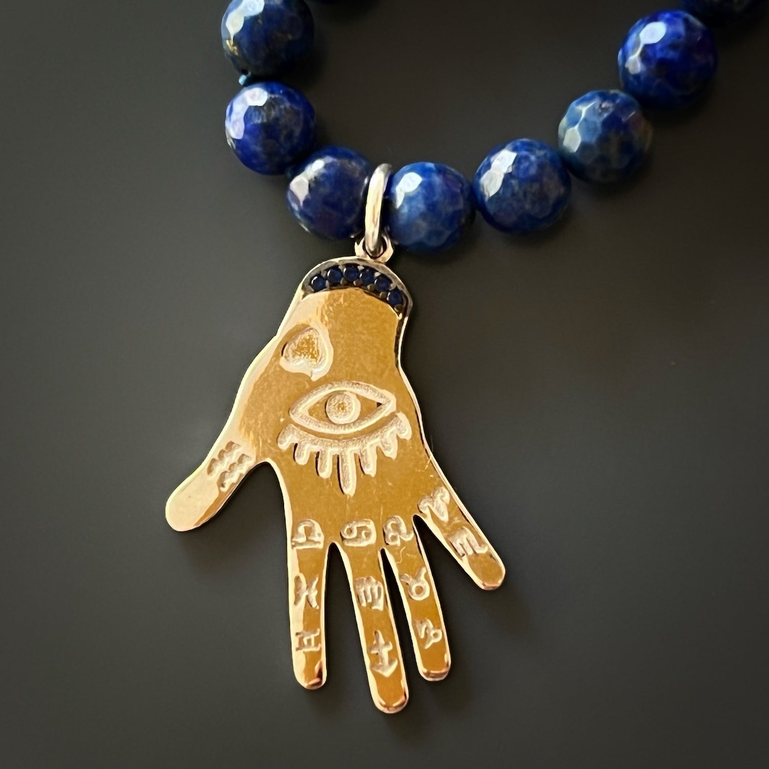 Lapis Lazuli Necklace for Inner Peace - Discover serenity and protection with this exquisite piece.