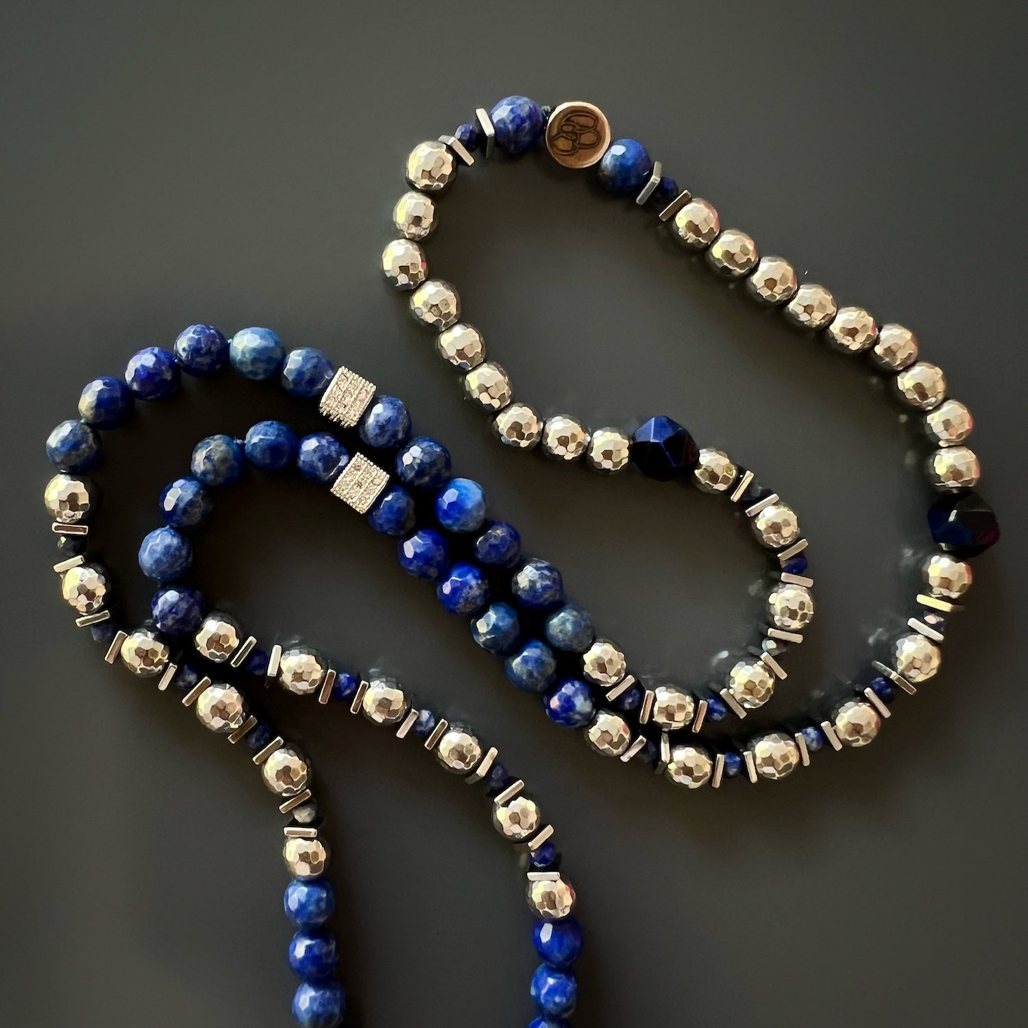 Vibrant Blue Lapis Lazuli Necklace - Find balance and protection with this stunning accessory.