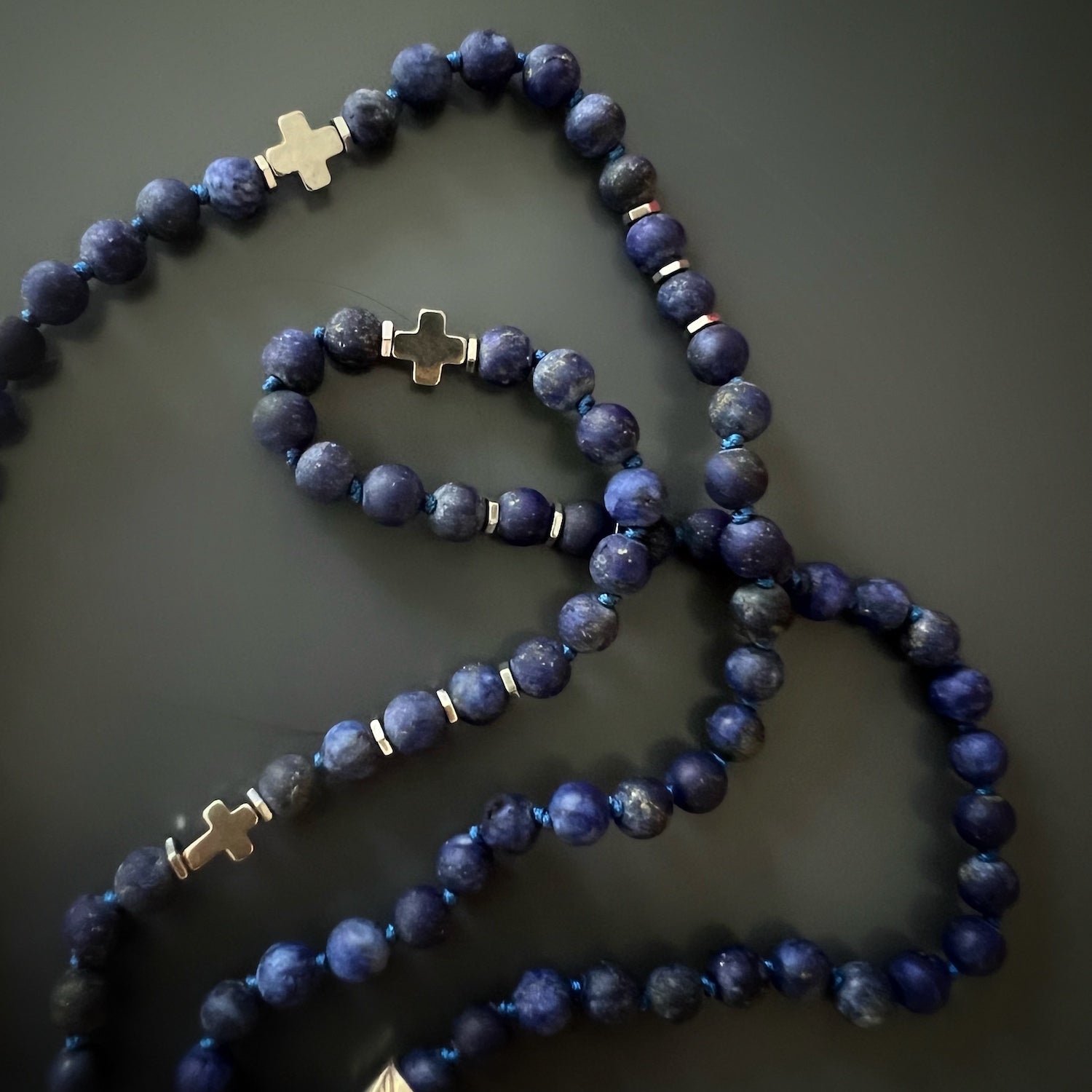 Experience the captivating presence of the Spiritual Lapis Lazuli Lion necklace, a statement piece that embodies strength and confidence.