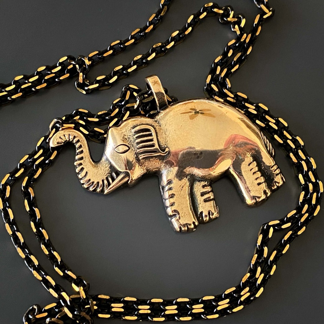 Unique and Meaningful - Handcrafted in the USA, Each Symbol of Luck Elephant Necklace is One of a Kind.