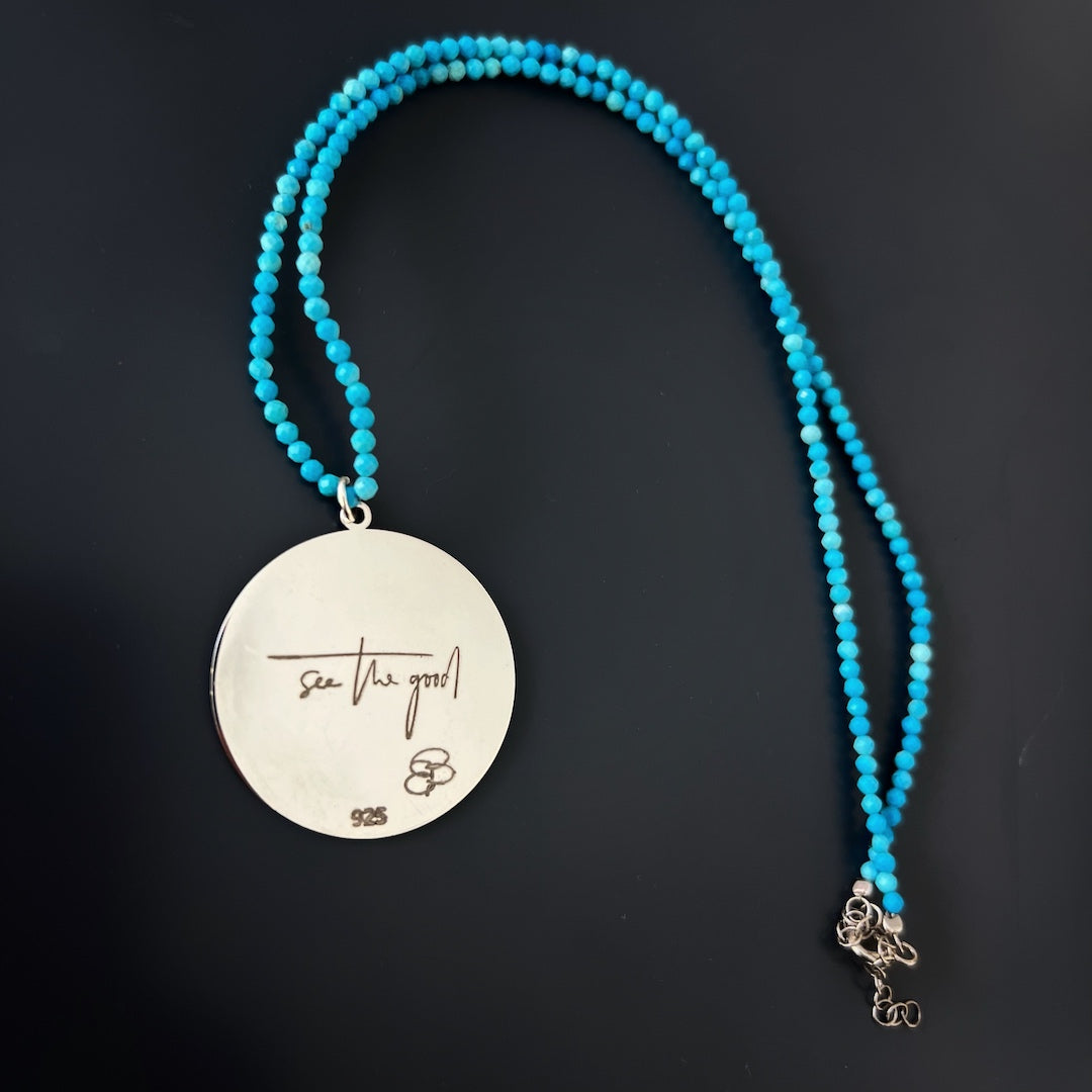Turquoise Beaded Necklace for Everyday Wear - Enhance your style with positive energy.
