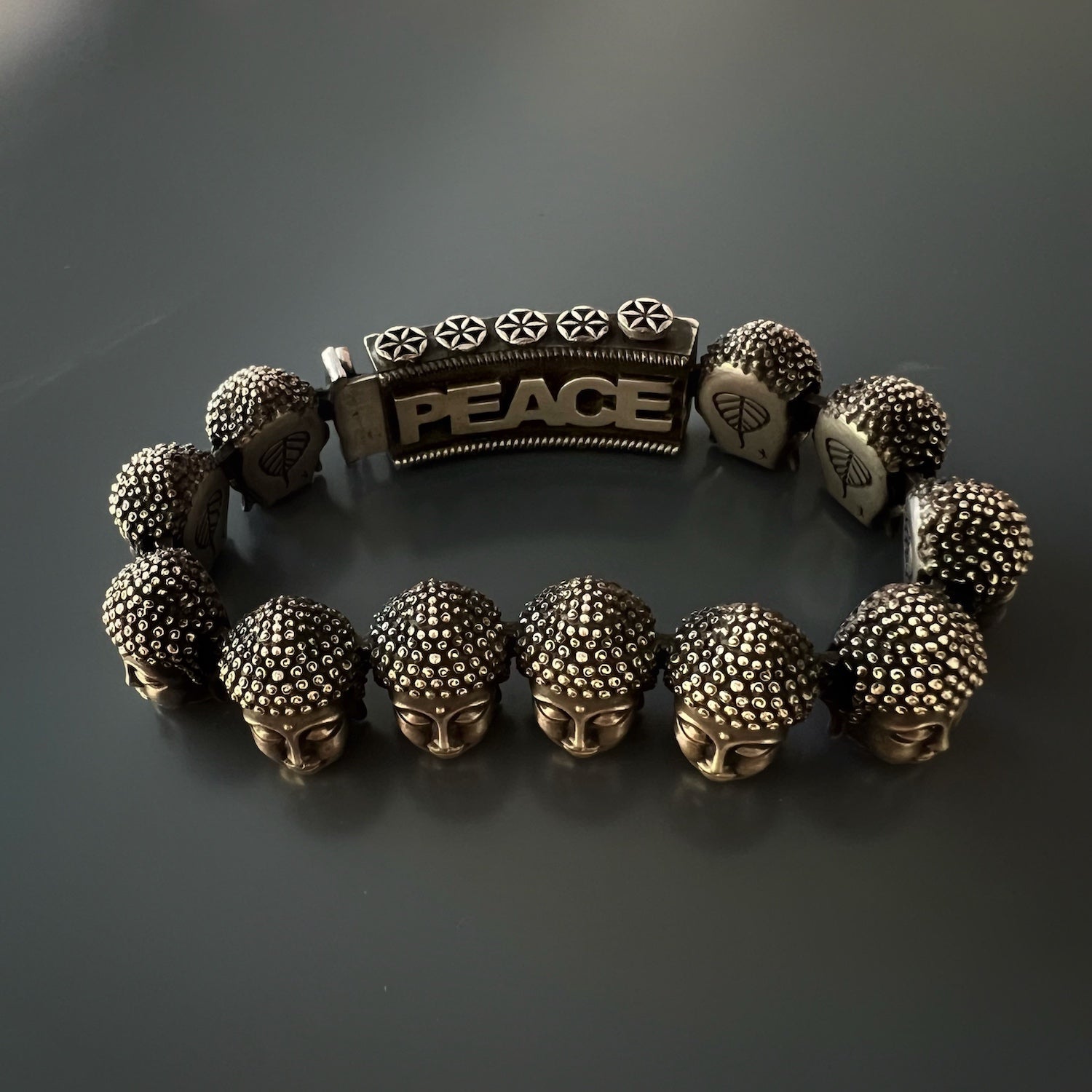 Handcrafted in the USA - Buddha Peace Bracelet, crafted with care and precision.