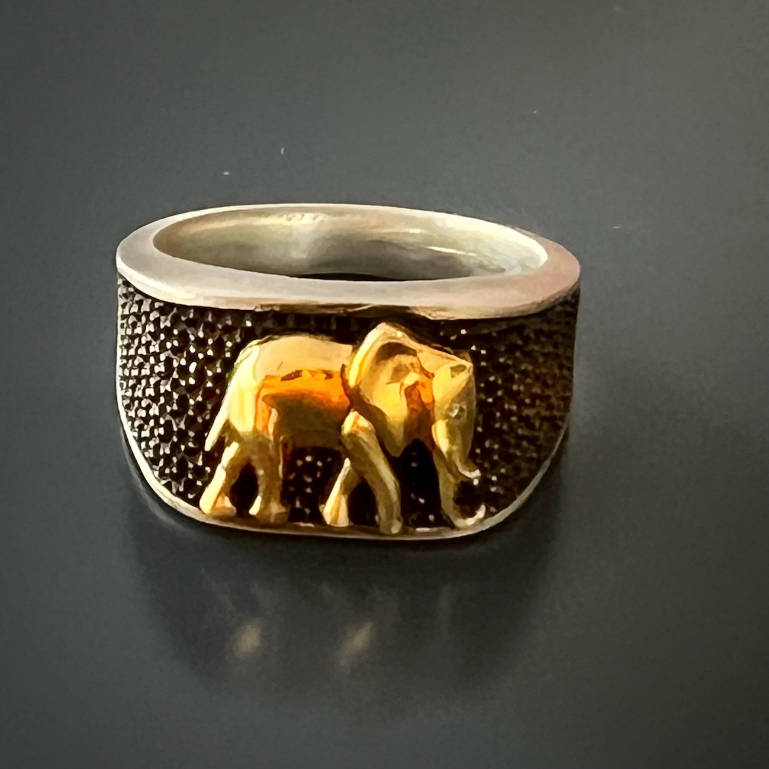 Elephant Totem 3 Piece Animal Ring Jewelry Set in Brass | SALE – DOTOLY