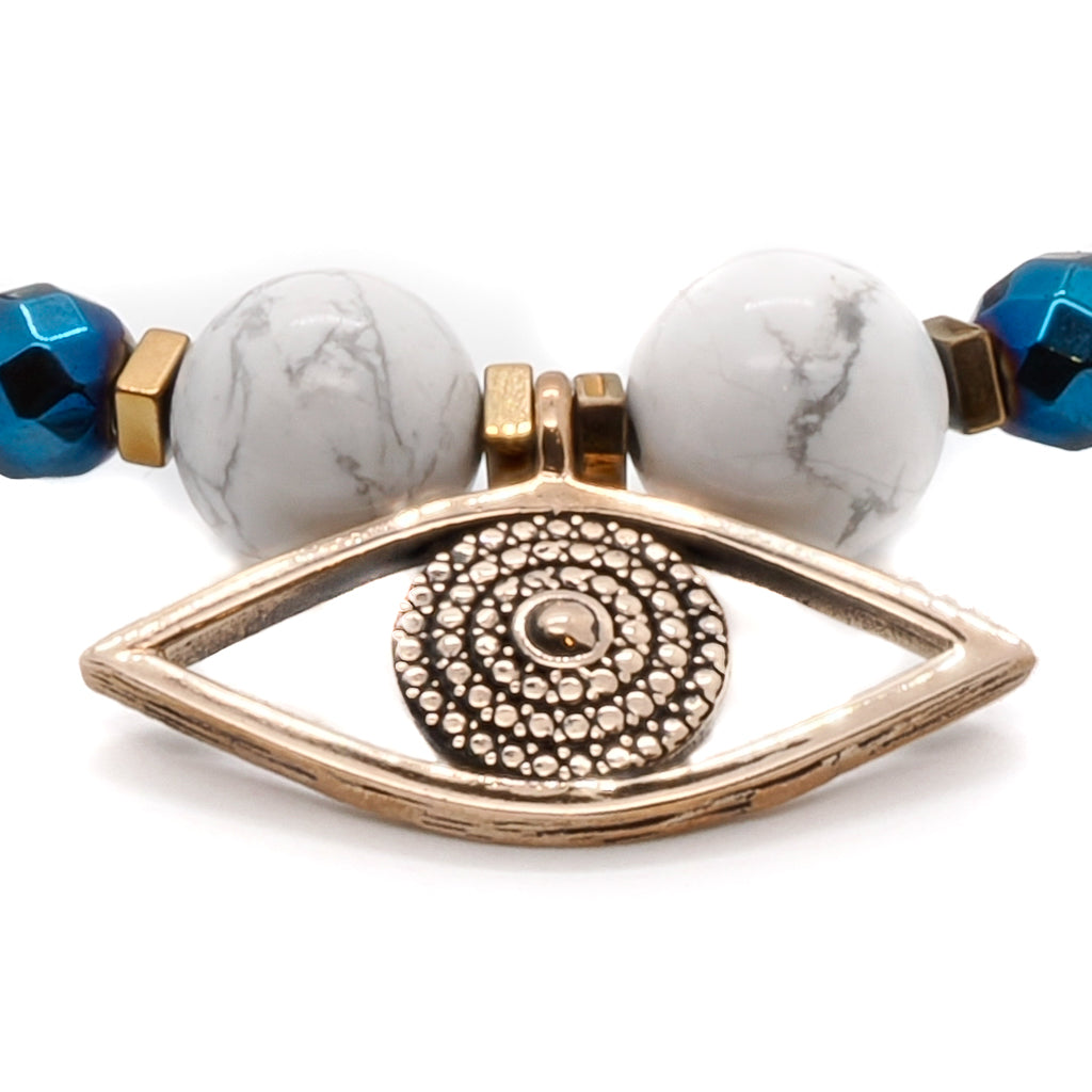 Evil Eye Charm Bracelet for Spiritual Protection