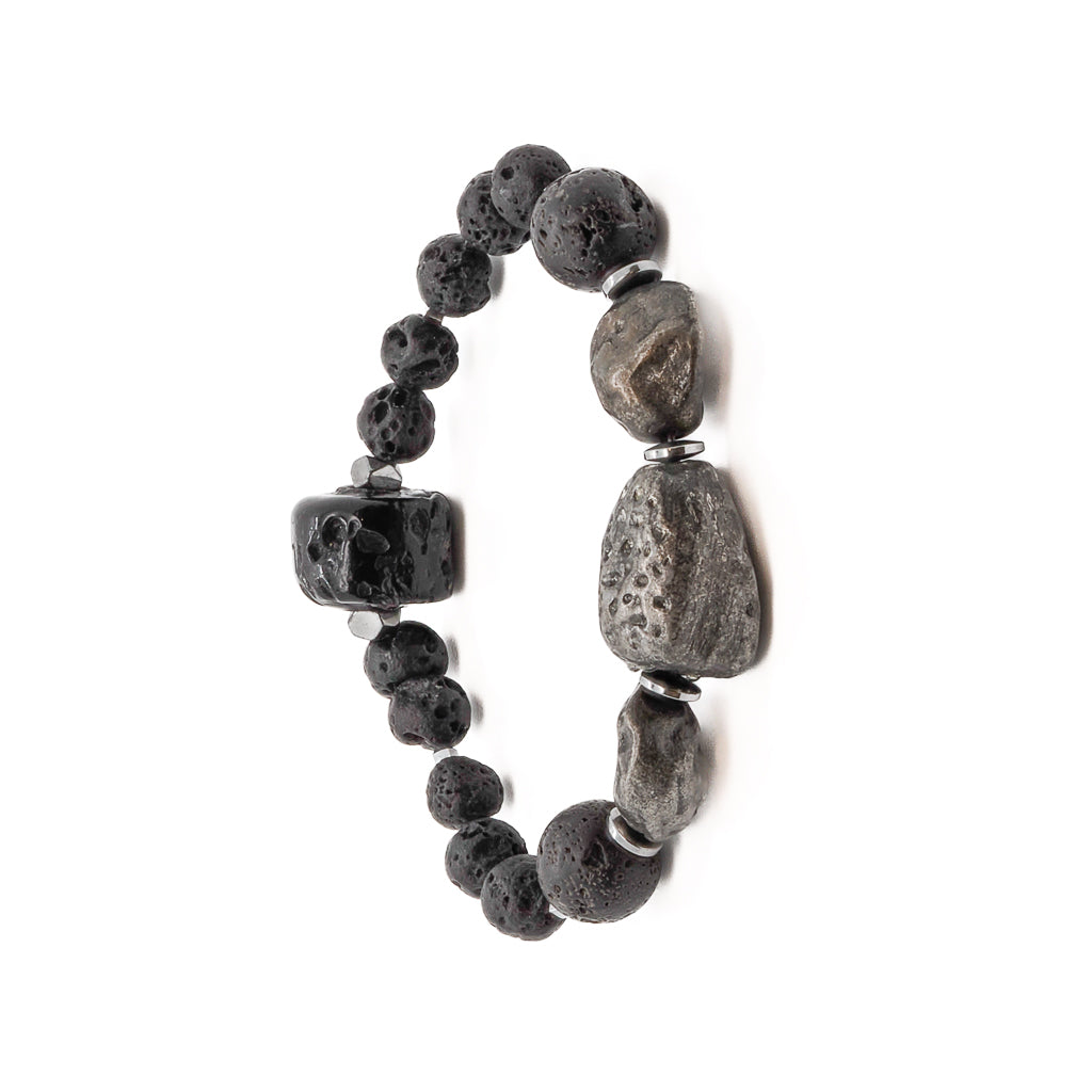 Wear this bracelet as a reminder to stay centered and connected to Mother Earth