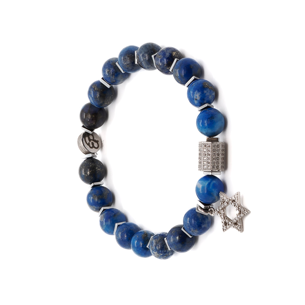 Unique Blue Lapis Lazuli Bracelet for Good Energy and Style