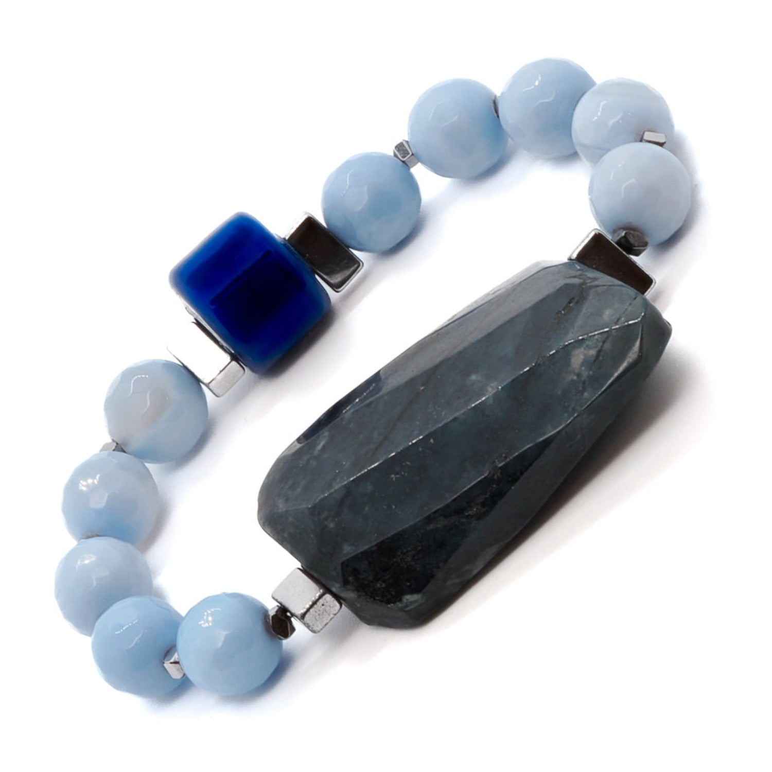 Tranquil Blue Sky Bracelet for Calm and Peaceful Energy