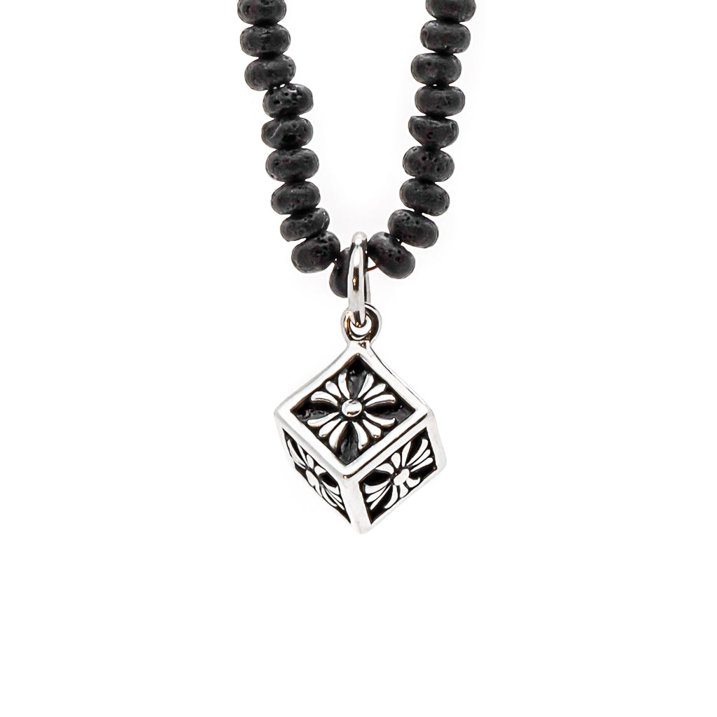 Celtic Dice Necklace - Bold and Unique Handcrafted Design.