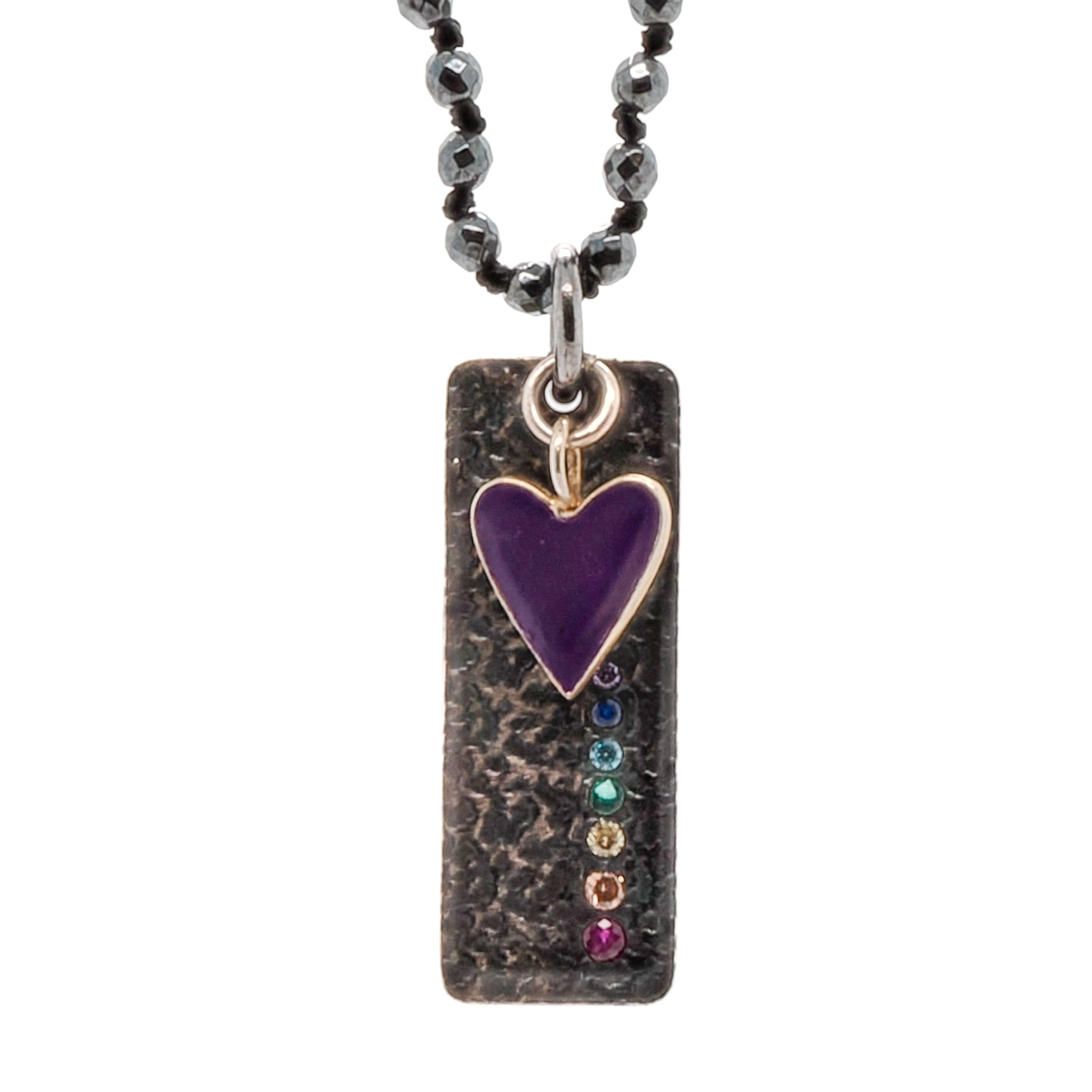 The Chakra Balance Necklace, a beautiful reminder to nurture and balance your energy centers.
