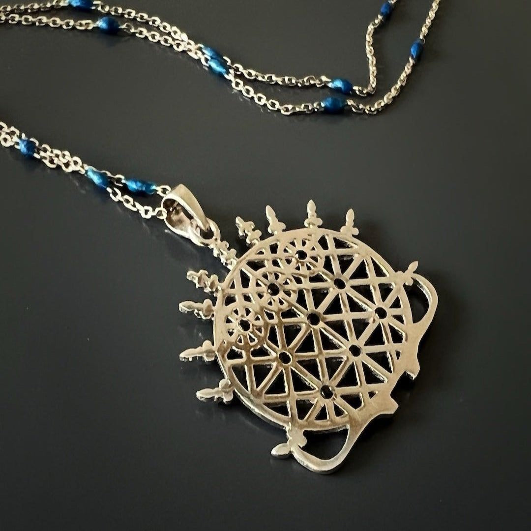 Experience the elegance of the Hittite Sun Disk Necklace, showcasing the ancient symbol of the Hittite civilization.