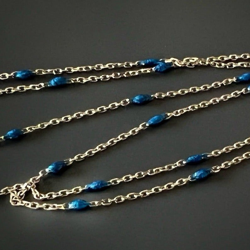 Adorn your neckline with the Hittite Sun Disk Necklace, a unique piece with a sterling silver pendant and lapis lazuli stones.