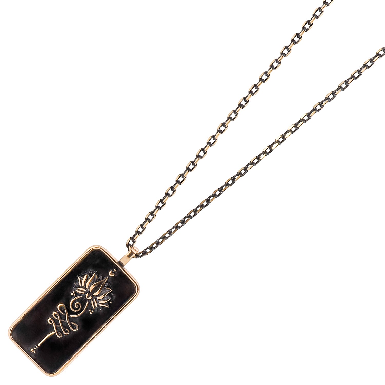 Witness the elegance and significance of the Love Yourself Unalome Necklace, a reminder to embrace self-love and find inner peace.