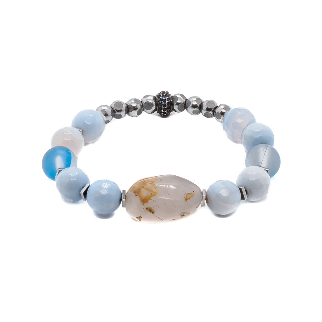 Adorn your wrist with the Ocean Inner Peace Bracelet Set, a symbol of tranquility and self-discovery.