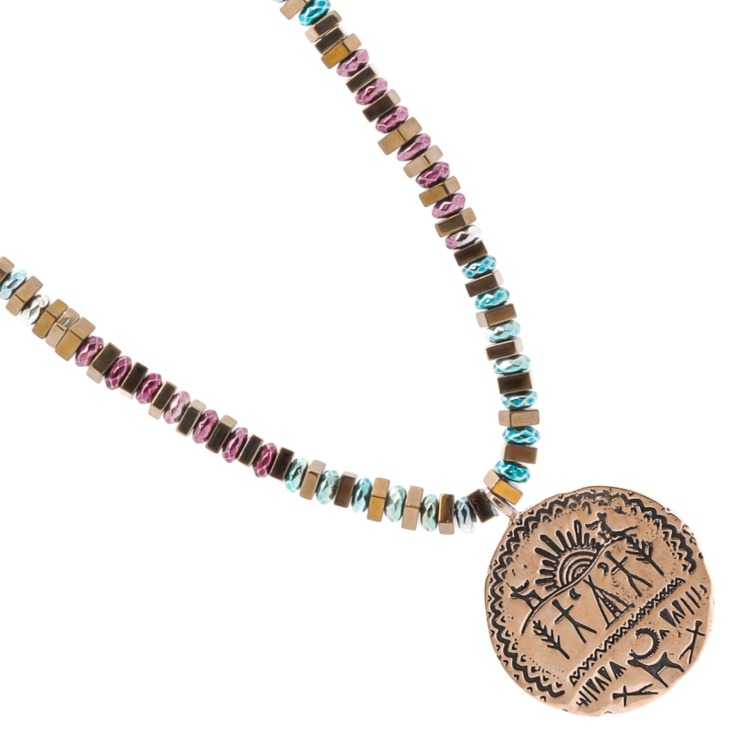 Empowering Shamanic Necklace - A Symbolic and Meaningful Accessory for Spiritual Seekers.