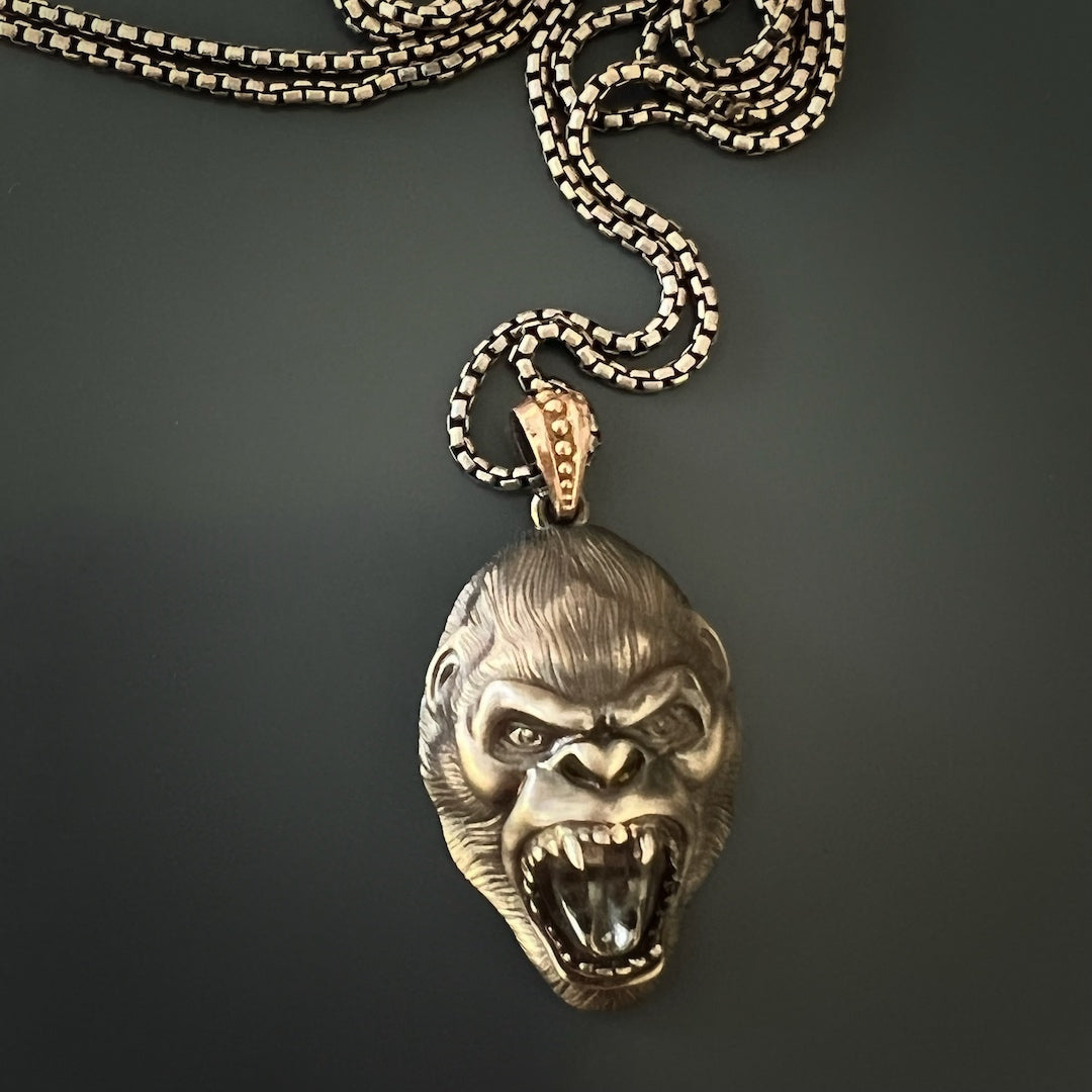 Gorilla Necklace - Power and Individuality.