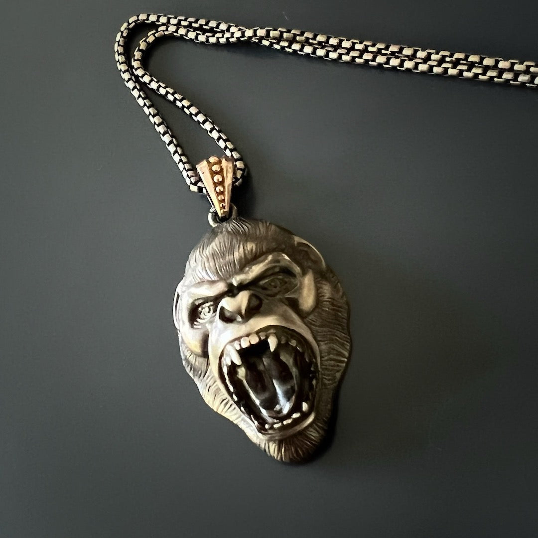 Gorilla sale chain pendant