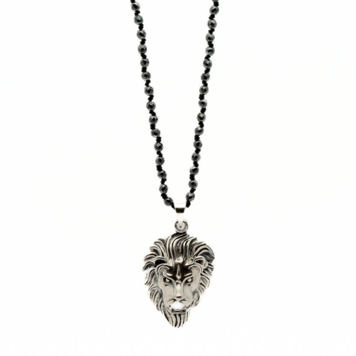 Bold Fashion Statement - Silver Leo Pendant.