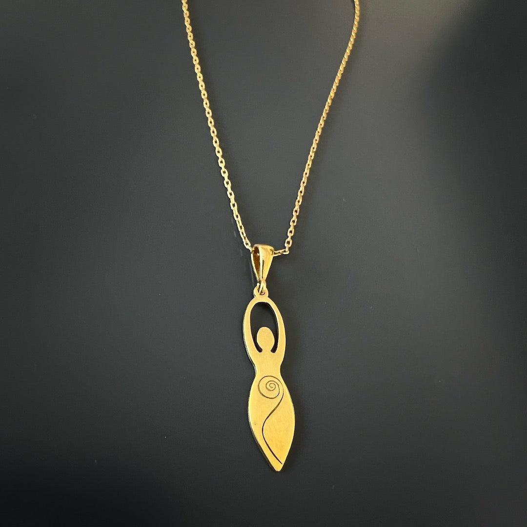 Wear a symbol that resonates with your soul with this handmade necklace, carefully crafted to inspire and uplift.