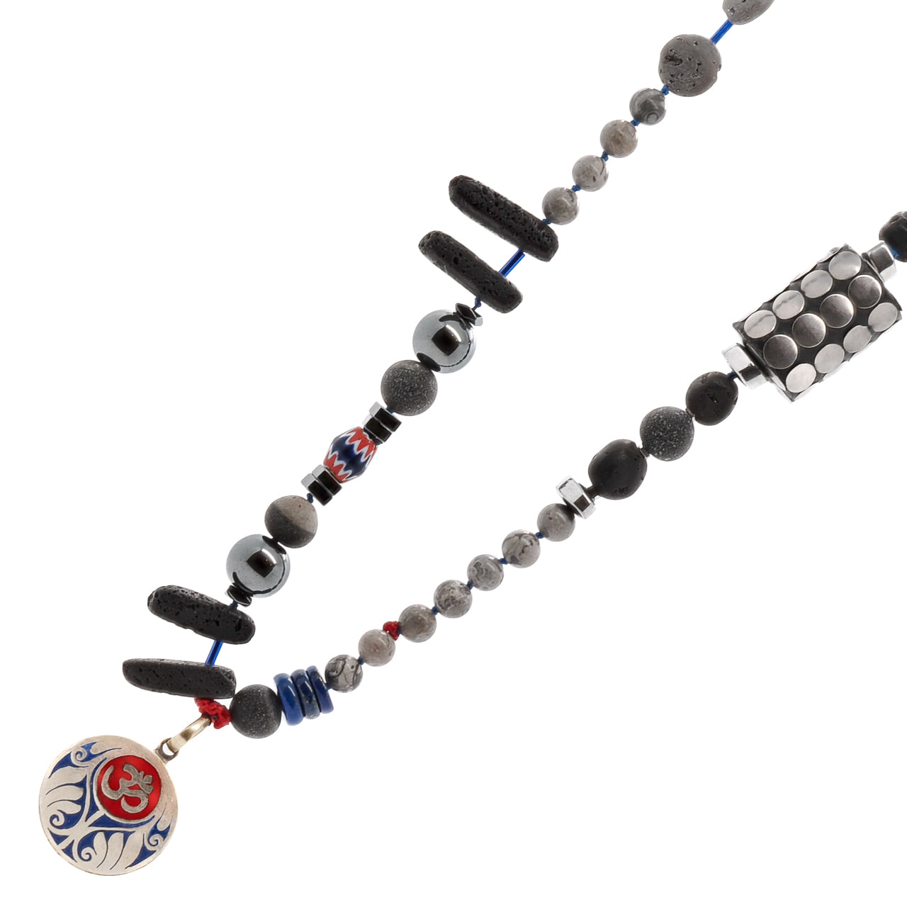 Stand out with the Tibetan Om Necklace, a symbol of inner peace and connection, beautifully captured in its design.