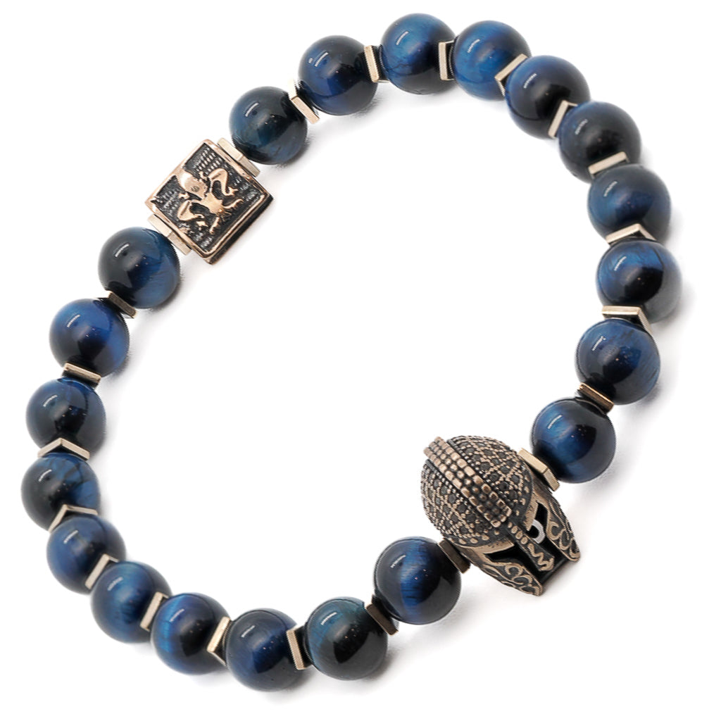 Blue Tiger Eye Stone Beads - Protective Properties.