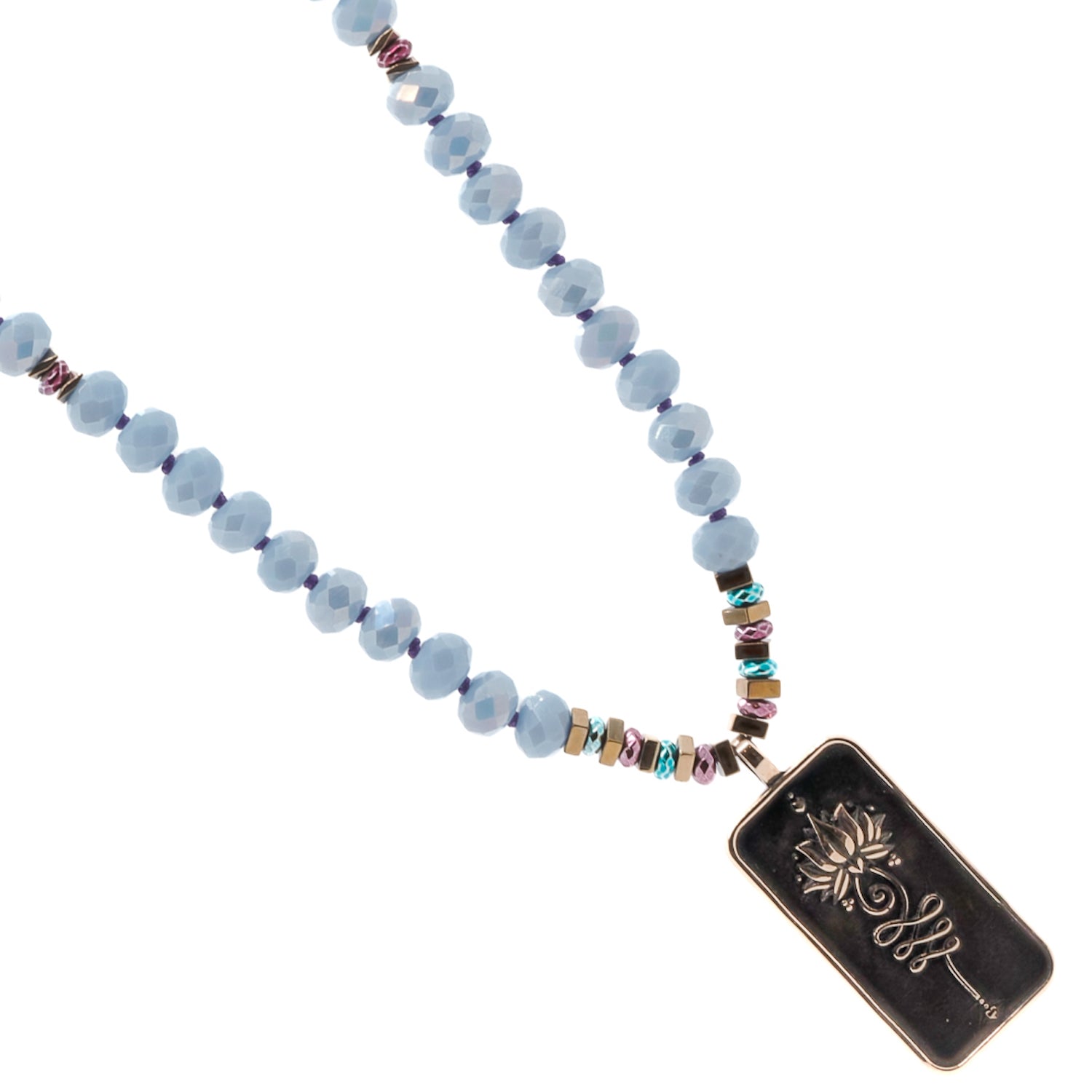 Love and Enlightenment - The Unalome Pendant Necklace Radiates Positive Energy and Meaning.