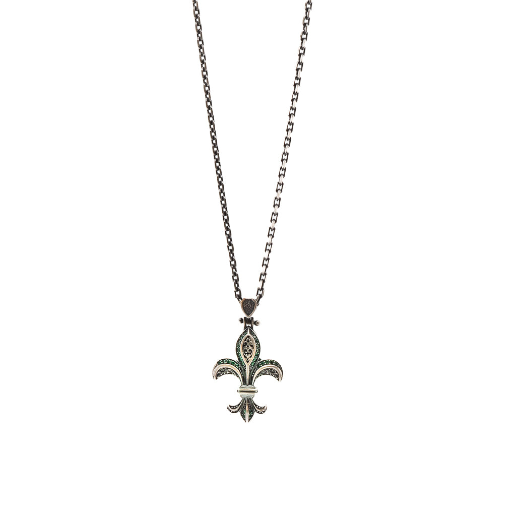 Make a statement with the Unique Designer Fleur de Lis Necklace, a symbol of royalty and refinement.